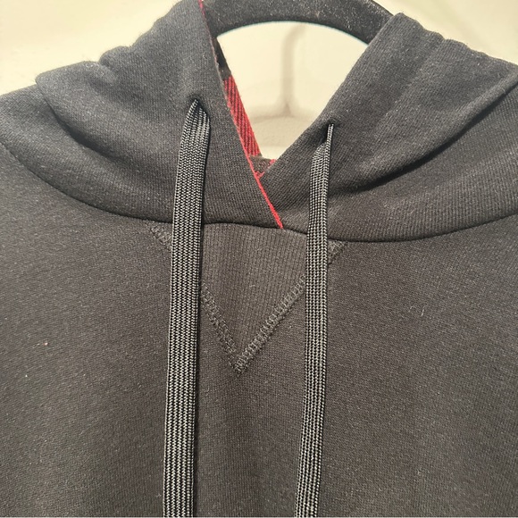 Cato Black and Red Plaid Women's Hoodie - Picture 5 of 8